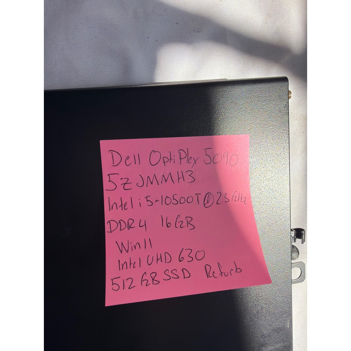 Dell OptiPlex 5090 Micro i5-10500T 2.3GHz 16GB 512GB NVMe SSD