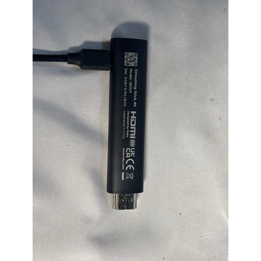 Roku Streaming Stick 4K 3820X S08Y4195J845 Black