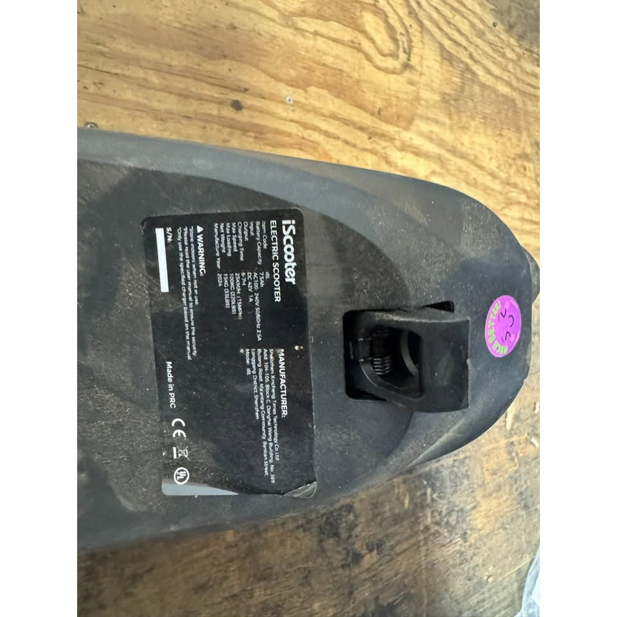 iScooter i8L Electric Scooter – 15 MPH – Working – No Charger