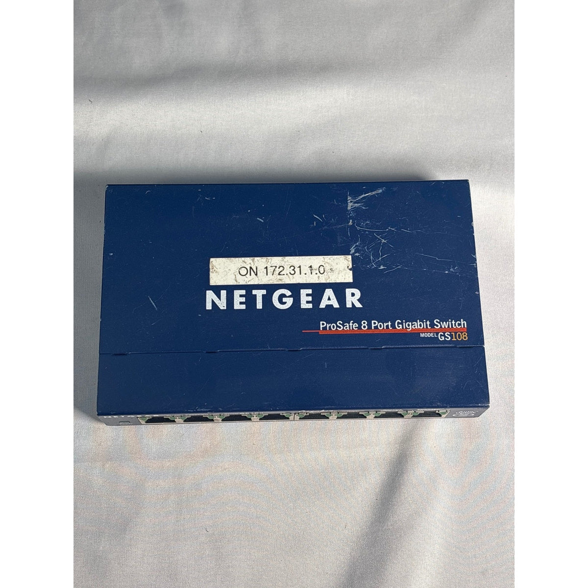 Netgear ProSafe GS108 v3 8-Port Gigabit Ethernet Switch Blue