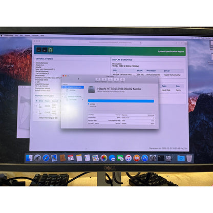 Apple Mac mini Early 2009 Core 2 Duo P7550 2.3GHz 2GB 160GB HDD