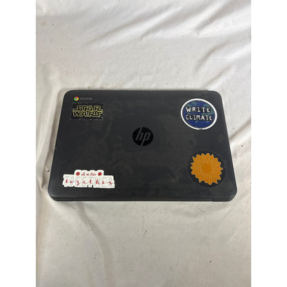 Lot of 4 HP Chromebook 14 G4 14" Laptops - One Verified: N2840 4GB 16GB SSD