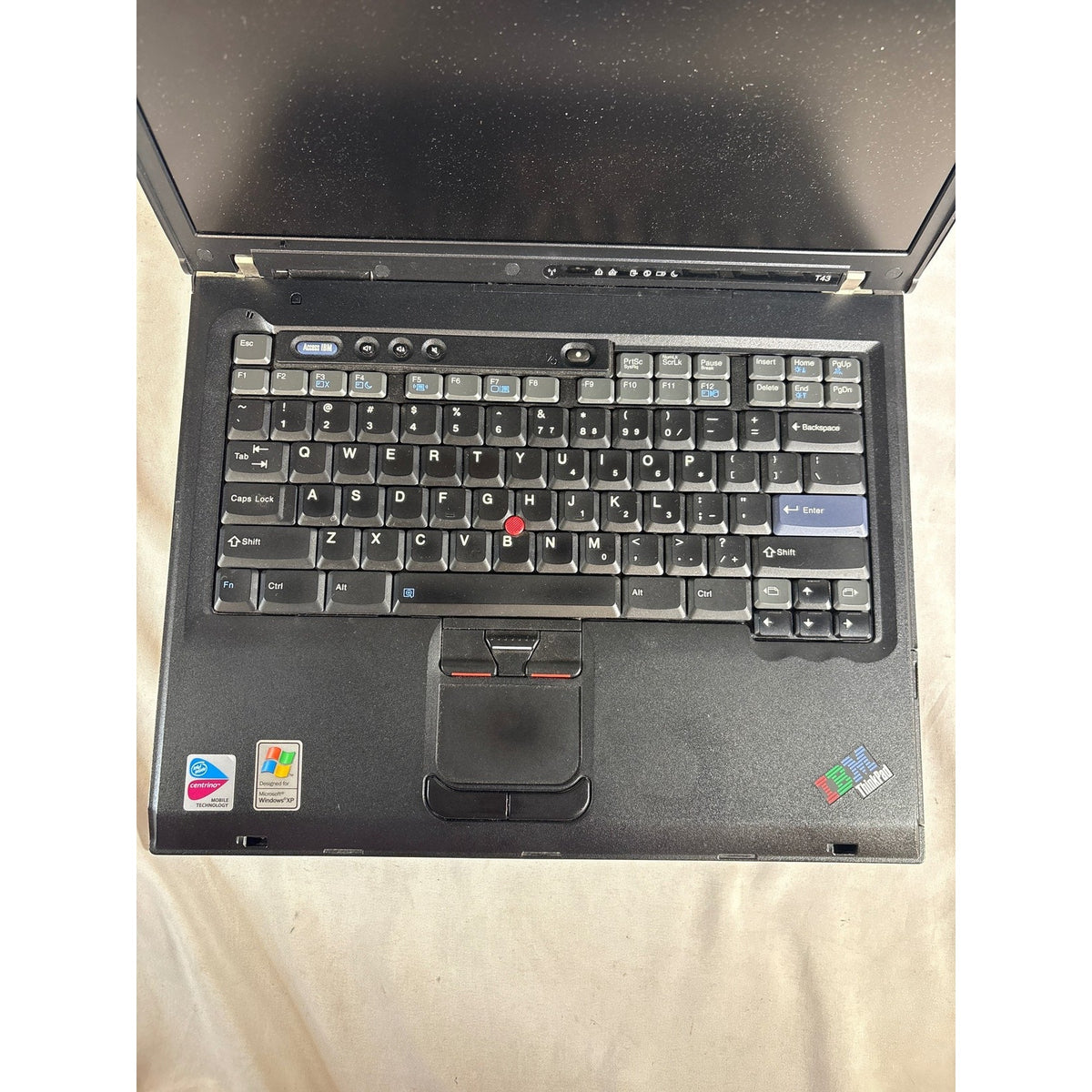 IBM 2687DDU Win XP Intel Pentium M 1.86 GHz 1.5GB 120GB HDD 15"