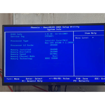Dell Vostro 200 MT Core 2 Duo E4500 2.2GHz 2GB 1TB HDD