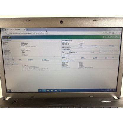 Lenovo ThinkPad Edge E540 15.6" Laptop i3-4000M 4GB 500GB HDD Win10