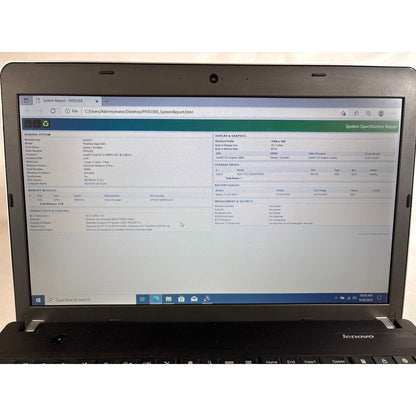 Lenovo ThinkPad Edge E540 15.6" i3-4000M 4GB 500GB HDD Win 10 Pro