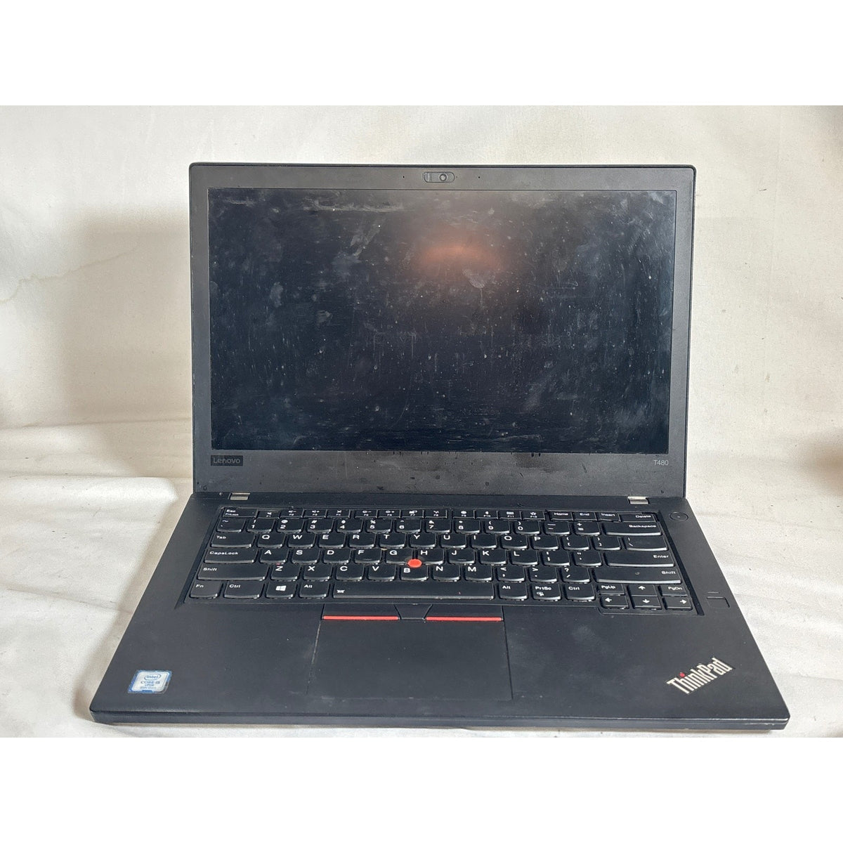 Lenovo ThinkPad T480 i5-8350U No RAM No Drive Broken Keys 14" Screen works