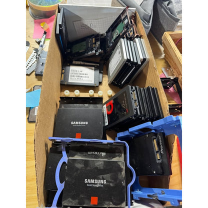 Assorted RAM SSD HDD. NVME, SATA, m.2, DDR3, DDR4 4gb 8gb 16gb 256gb 512gb