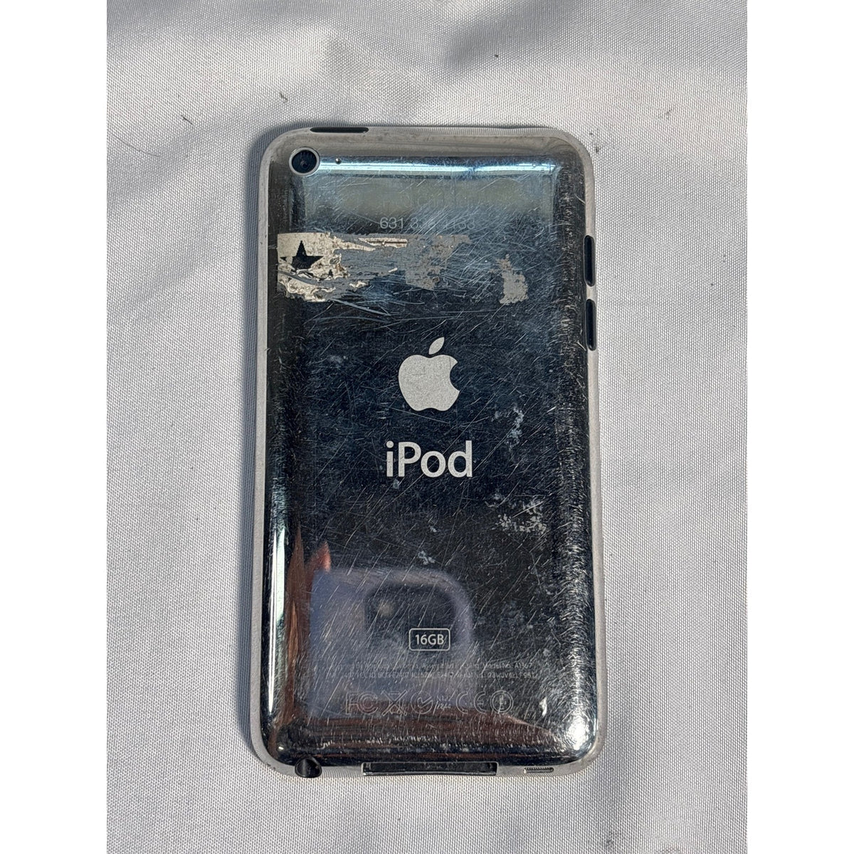 Apple iPod touch 4th Generation A1367 16GB Black MP3 Player Screen dmg