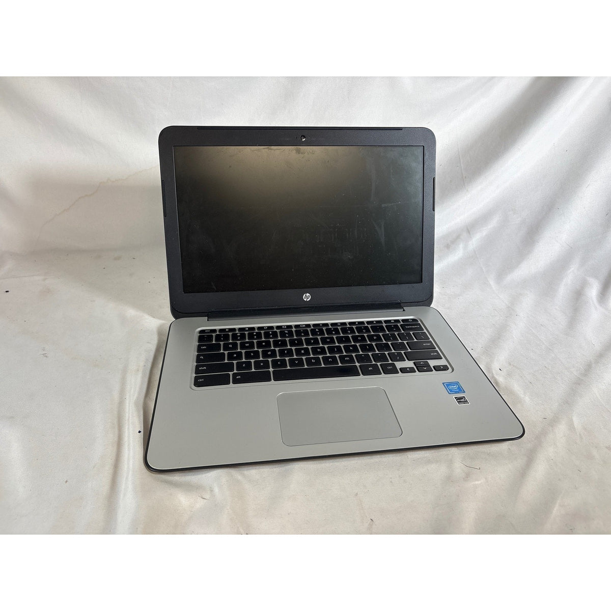 Lot of 4 HP Chromebook 14 G4 14" Laptops - One Verified: N2840 4GB 16GB SSD