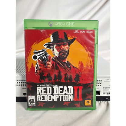 Microsoft Xbox One S Model 1681 White Console + 7 Games RDR2 Diablo, Destiny
