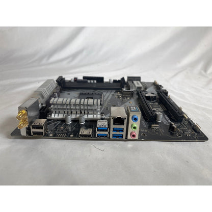 ASRock B450M/ac AM4 Micro ATX Motherboard Untested AS IS FOR PARTS
