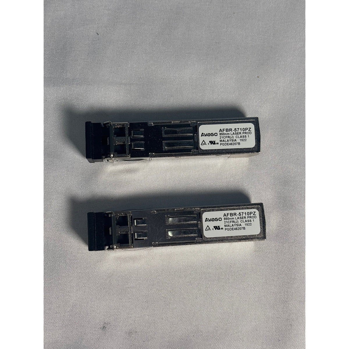 Avago AFBR-5710PZ SFP Fiber Optic Transceiver 850nm Black
