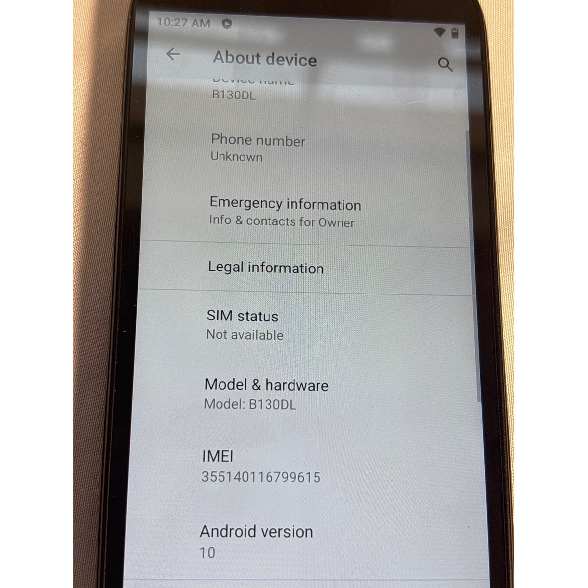BLU View 2 B130DL Black TracFone Android Smartphone