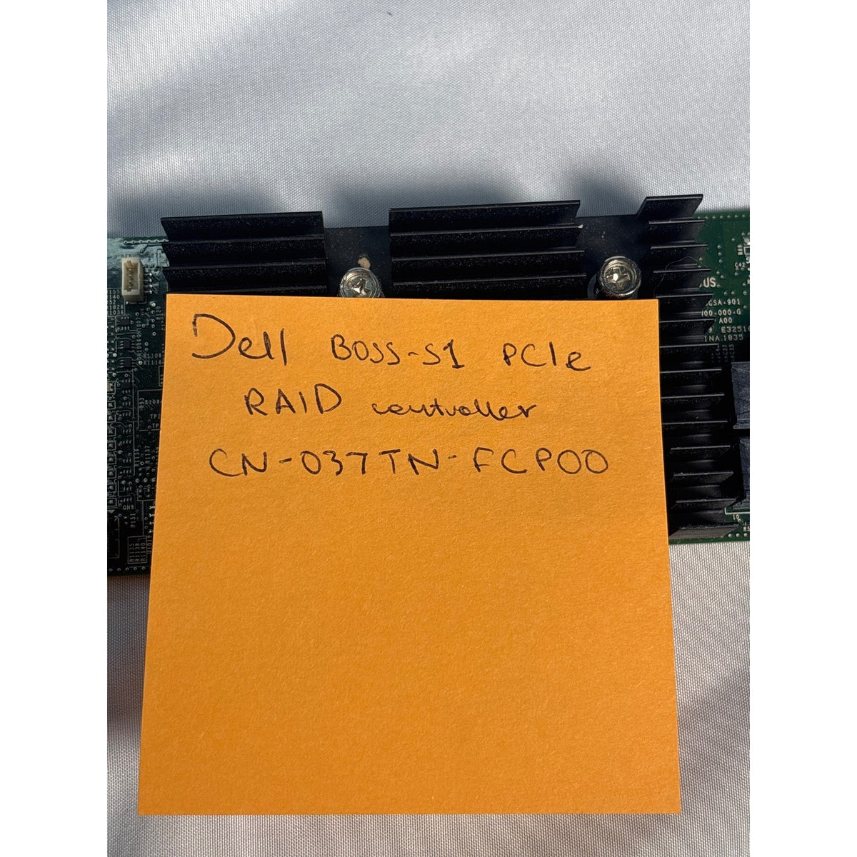 Dell BOSS-S1 PCIe RAID Controller, LSI SAS3008-1 500020657 12Gb Green and black