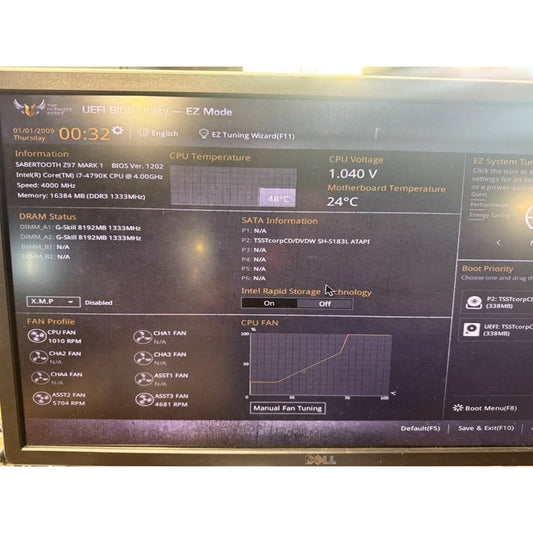 Thor Gaming PC: Sabertooth Z97 Mark 1 / i7-4790K 4.0ghz / 16gb / NVIDIA Geforce GTX 970