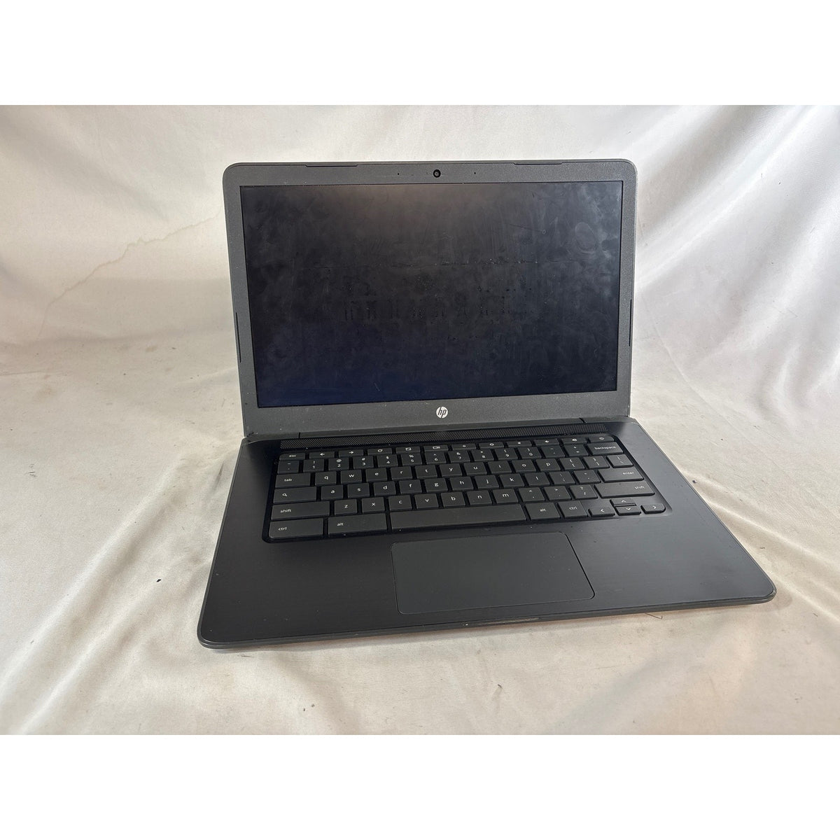 Lot of 4 HP Chromebook Model 14 Laptops 14" Heavy Wear