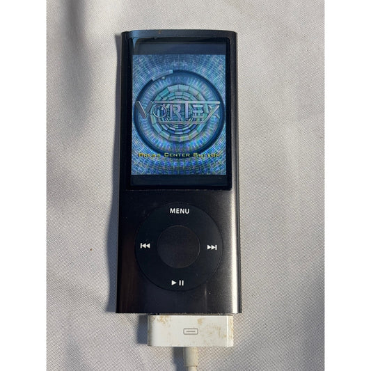 Apple ipod nano (5th Gen MC031LL A1320 8gb Black Battery Dead