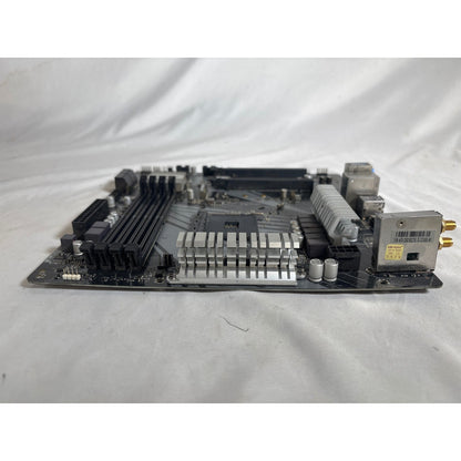 ASRock B450M/ac AM4 Micro ATX Motherboard Untested AS IS FOR PARTS