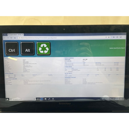 Lenovo IdeaPad U530 Touch i7-4510U 8GB 16GB SSD 1TB HDD GeForce GT 730M 15.3"