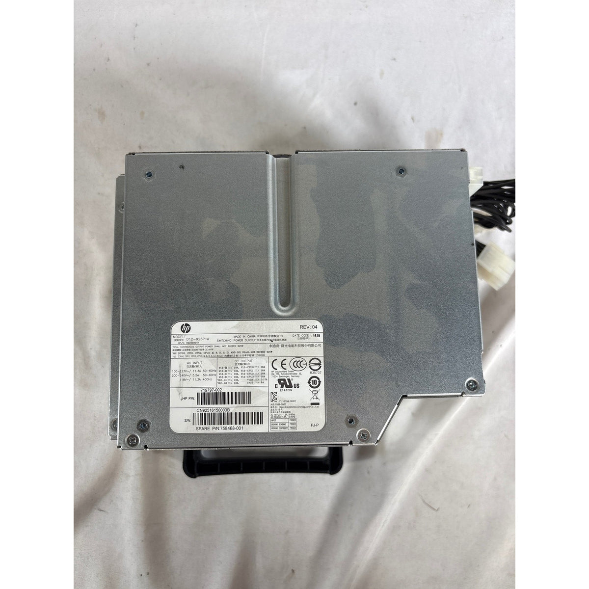 HP D12-925P1A 925W Power Supply for HP Z640 Workstation