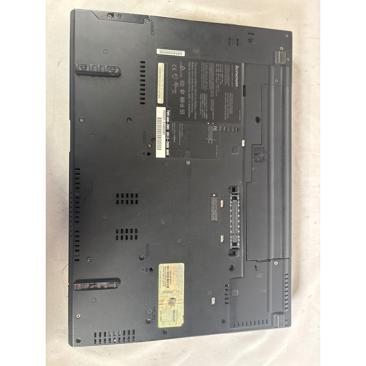 Lenovo ThinkPad T61 Win XP Core 2 Duo T8100 2.1GHz 3GB 500GB HDD 15.4"