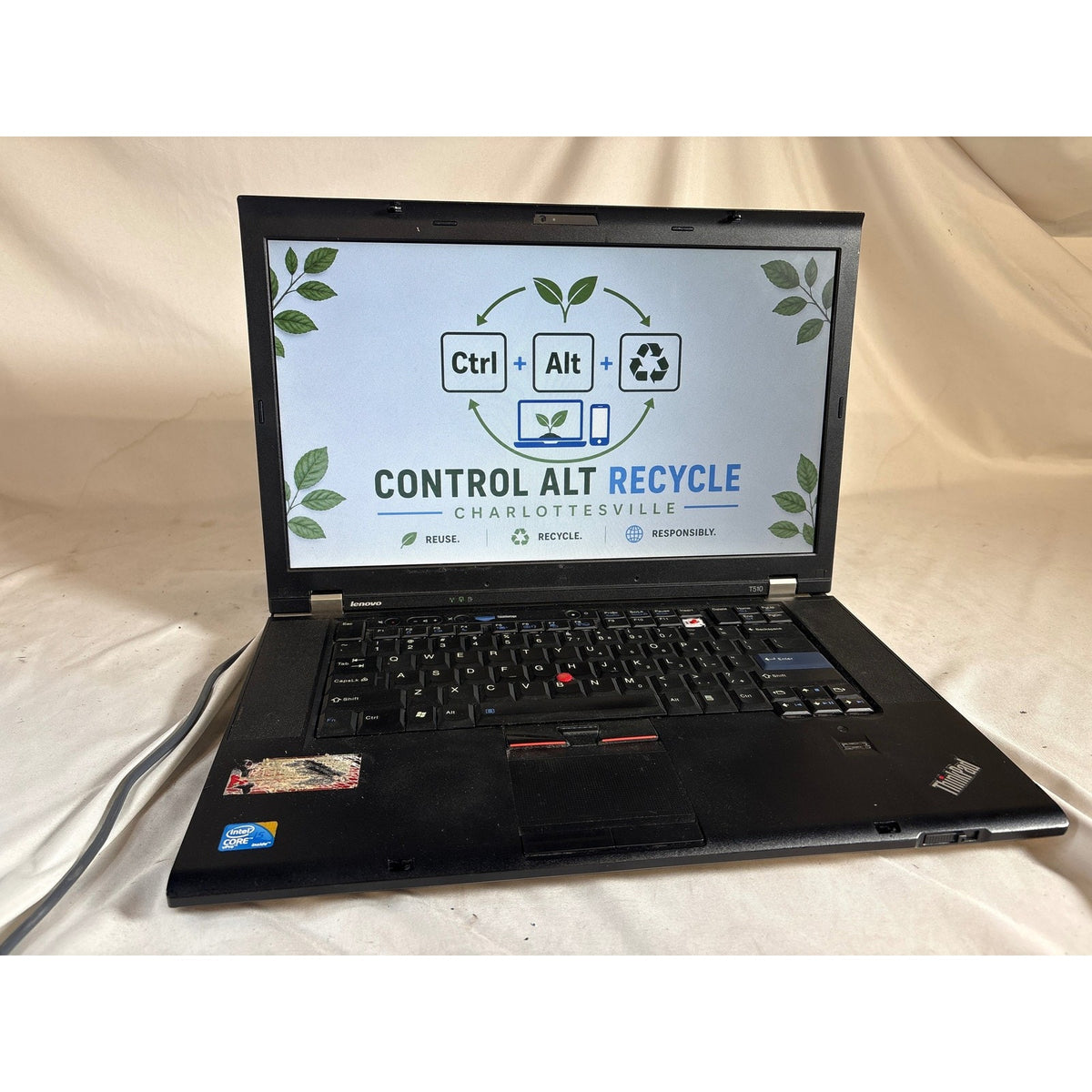 Lenovo ThinkPad T510 i5 M520 2.4GHz 4GB 500GB HDD 15.6" No Battery