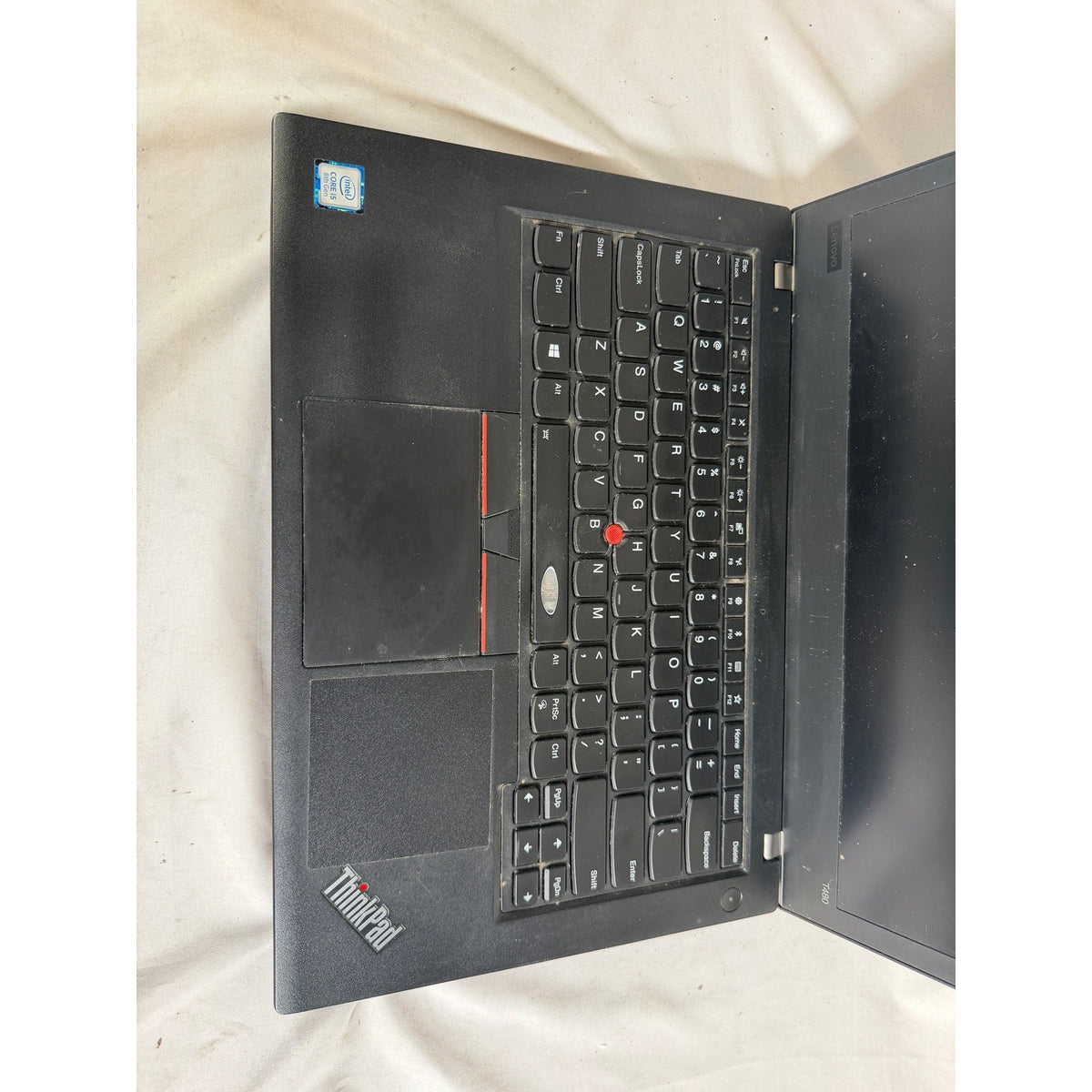 Lenovo ThinkPad T480 i5-8250U No RAM No Drive 14" FOR PARTS/REPAIR Bios locked