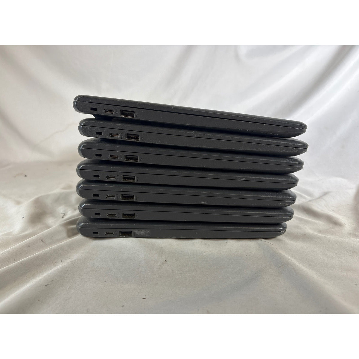 Lot of 7 HP Chromebook 14A G5 AMD A4-9120C Radeon R4 4GB 16GB SSD 14"