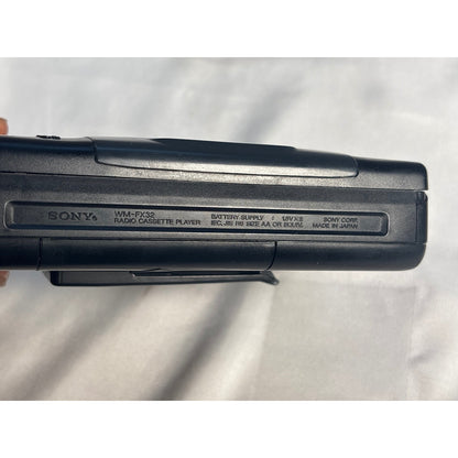 Sony WM-FX32 Walkman Portable Cassette Player AM/FM Radio Black