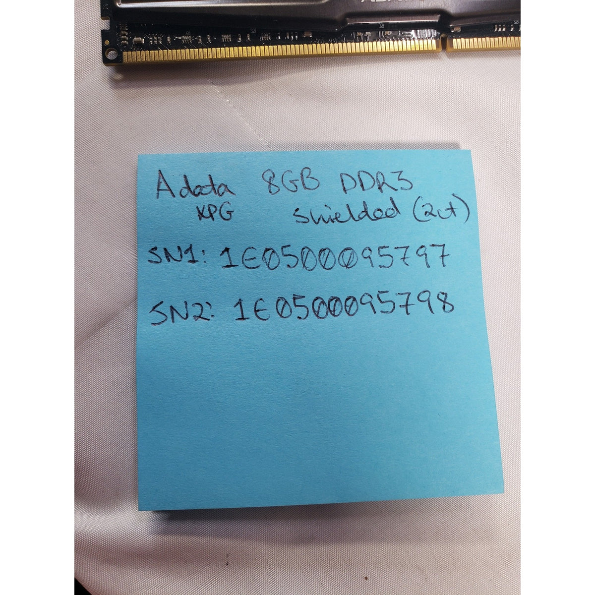 ADATA XPG Shielded DDR3-1600 16GB (2x8GB) RAM Black