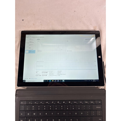 Microsoft Surface Pro 3 12in i5-4300U 4GB 128GB SSD Cracked Screen