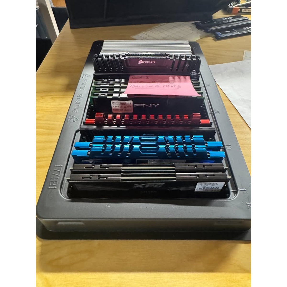 Assorted RAM SSD HDD. NVME, SATA, m.2, DDR3, DDR4 4gb 8gb 16gb 256gb 512gb