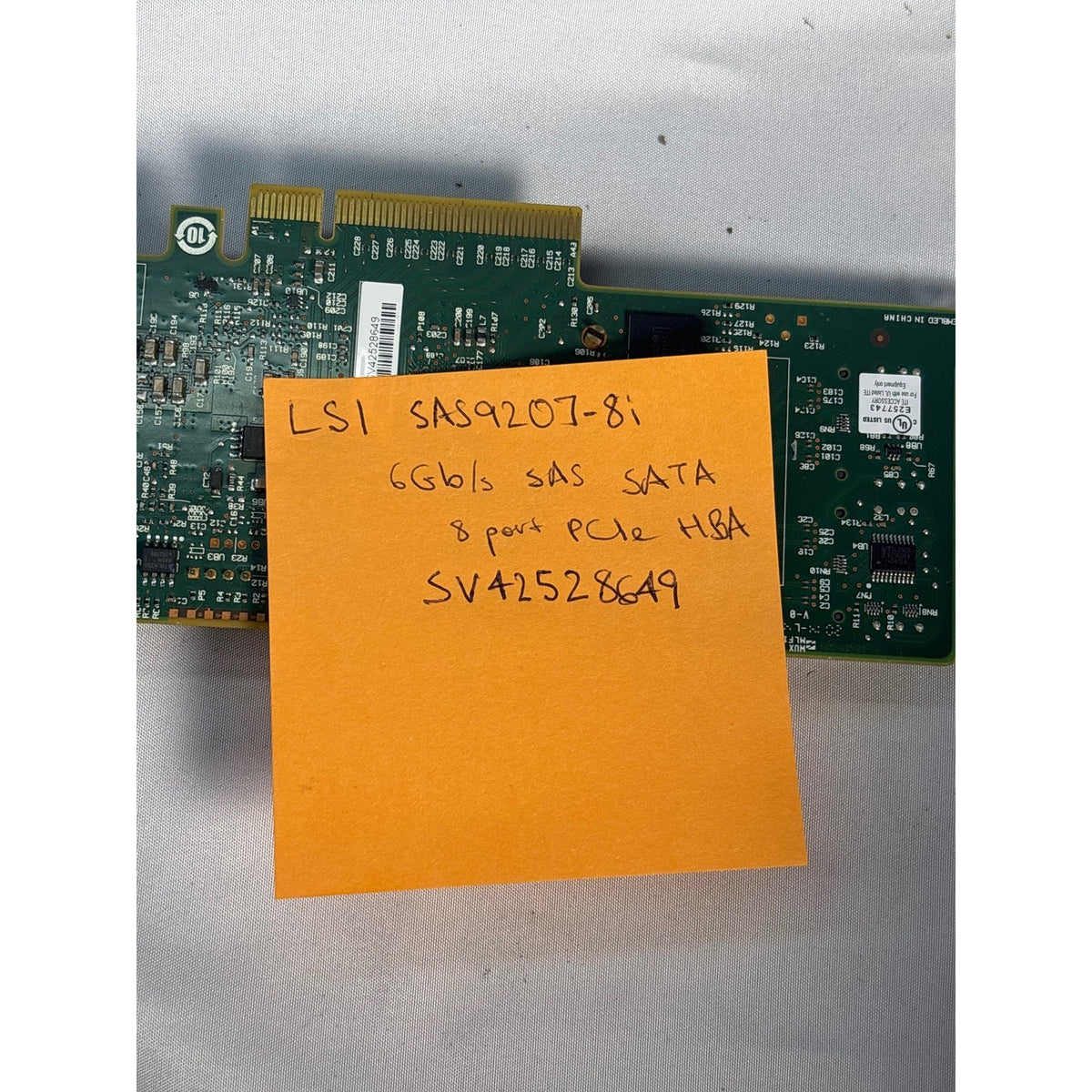 LSI SAS9207-8i 8-Port 6Gb/s SAS PCIe HBA Controller