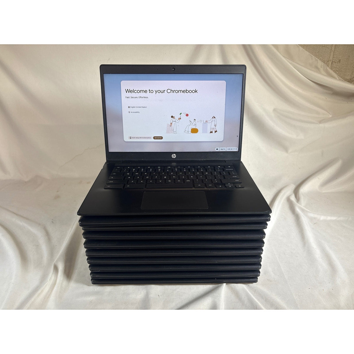HP Chromebook 14 G7 Celeron N5100 8GB 64GB 14" Lot of 10