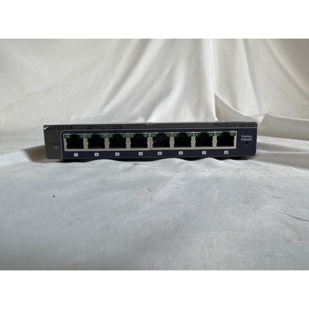 NETGEAR ProSafe Plus GS108E v2 8-Port Gigabit Ethernet Switch