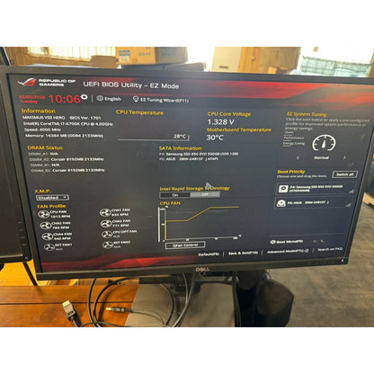 Gaming Desktop Computer: i7-6700k, ROG MAXIMUS VIII Hero, 16gb, 500GB, Corsair Graphite 780T Case