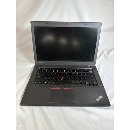 Lenovo ThinkPad T450 i5-5300U No RAM/SSD 14in FOR PARTS/REPAIR