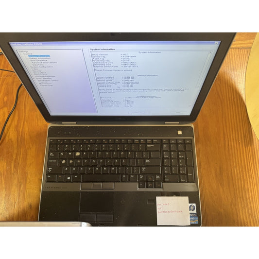 Lot 3-Dell Latitude E6530 15.6" incl. Intel i7-3520M 16gb RAM (No drives, No AC)