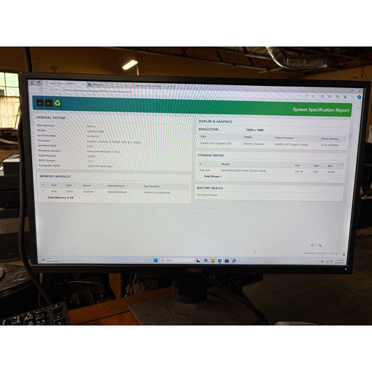 Dell OptiPlex 5080 Micro i5-10500T 2.3GHz 8GB 256GB NVMe SSD