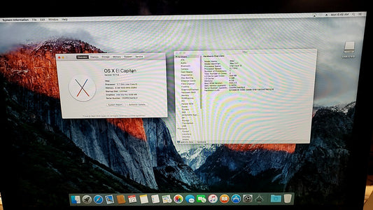 Apple iMac Late 2013 A1418 2.7 GHz Intel Core i5 8 GB 1 TB HDD