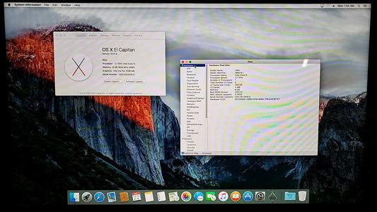 Apple iMac late 2013 21.5" A1418 AIO Intel Core i5 2.7GHz 8GB DDR3 1TB HDD