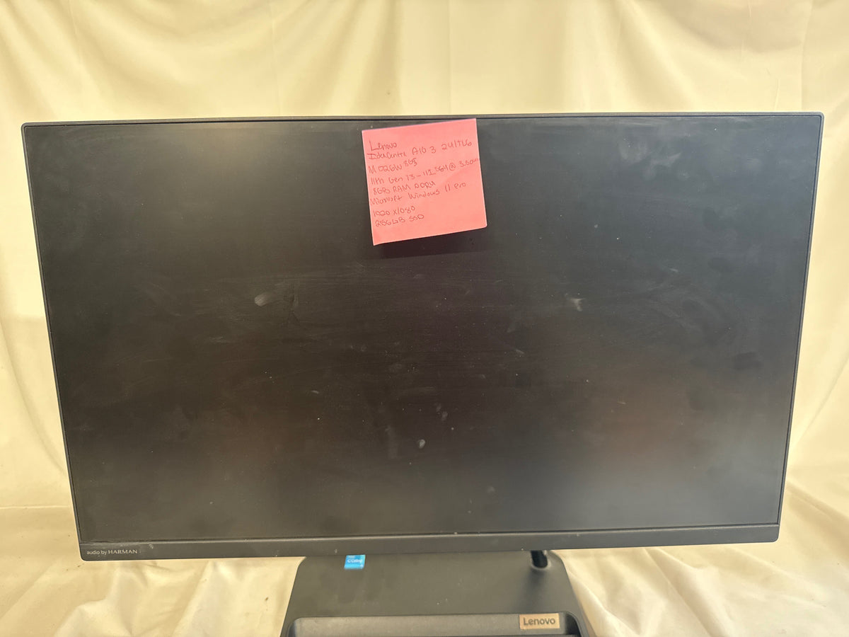 Lenovo IdeaCentre AIO 3 24ITL6 i3-1115G4 8GB 256GB SSD 24" Win 11