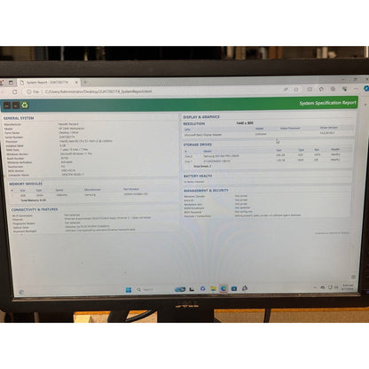 HP Z440 Workstation Tower Xeon E5-1603 2.8GHz 8GB 256GB SSD + 1TB HDD M4000 8GB