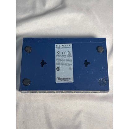 Netgear ProSafe GS108 v3 8-Port Gigabit Ethernet Switch Blue
