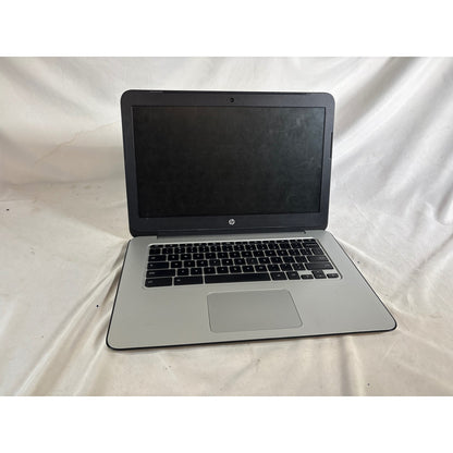Lot of 4 HP Chromebook 14 G4 14" Laptops - One Verified: N2840 4GB 16GB SSD