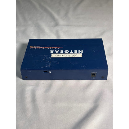 Netgear ProSafe GS108 v3 8-Port Gigabit Ethernet Switch Blue