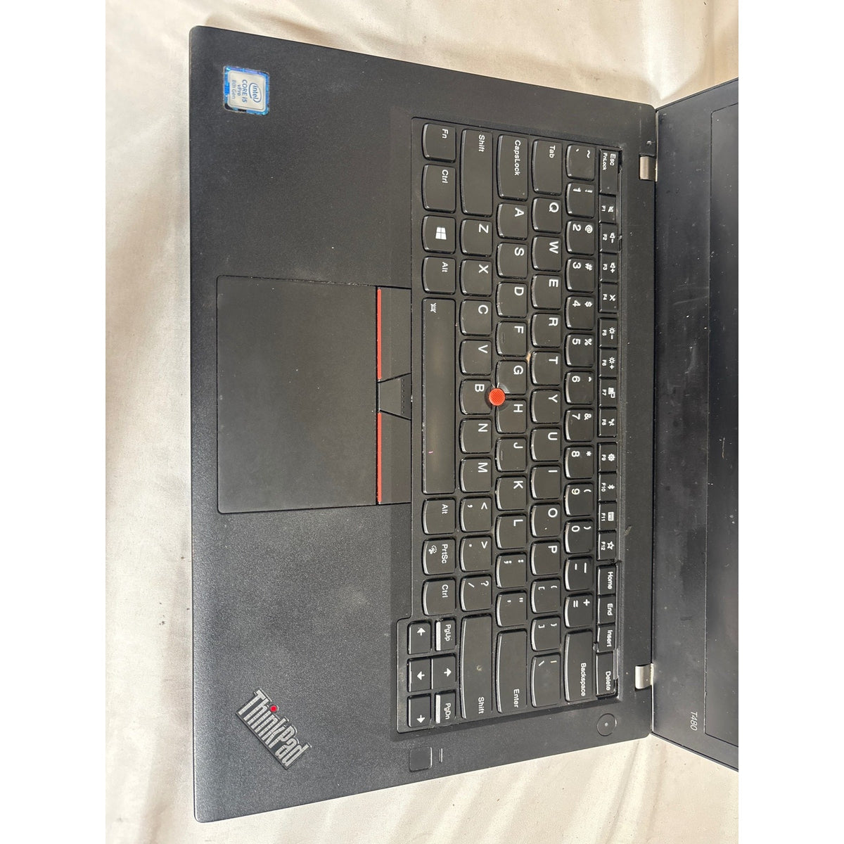 Lenovo ThinkPad T480 i5-8350U No RAM No Drive Broken Keys 14" Screen works