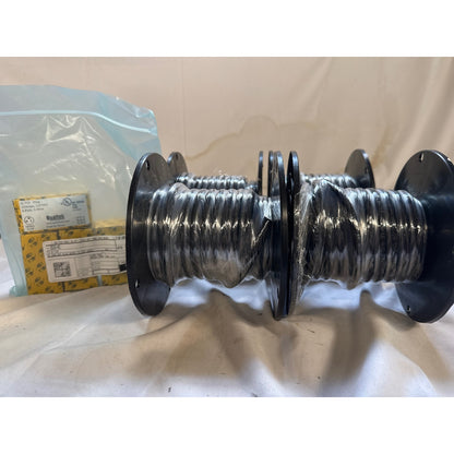 General Cable 3-Conductor 16 AWG Black Wire - 4x 25 ft w 4 Qualtek Q710 plugs