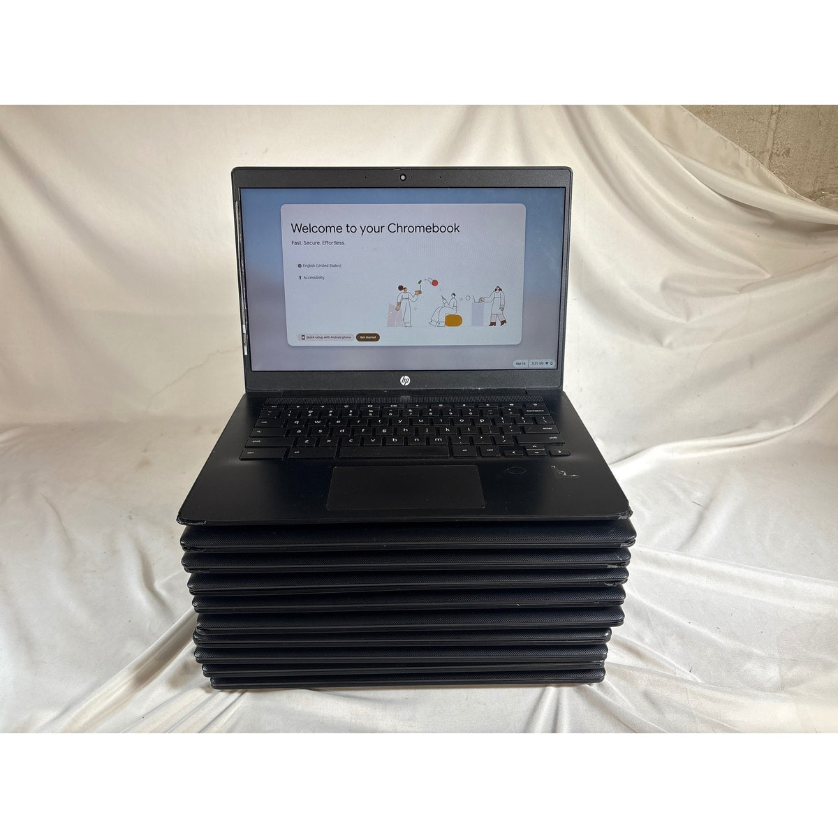 HP Chromebook 14 G7 Celeron N5100 64GB 14" Lot of 10